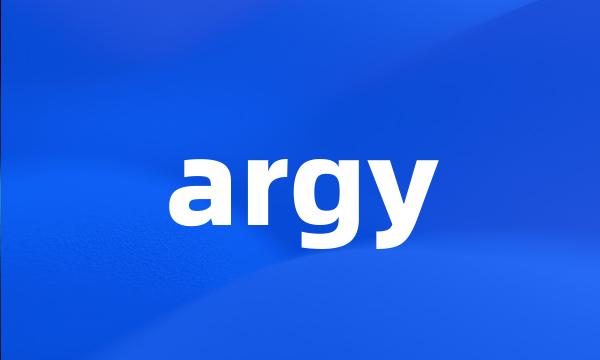 argy