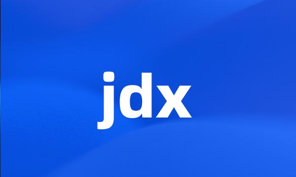 jdx