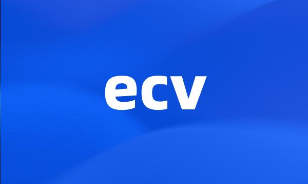 ecv