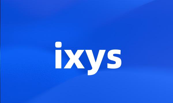 ixys