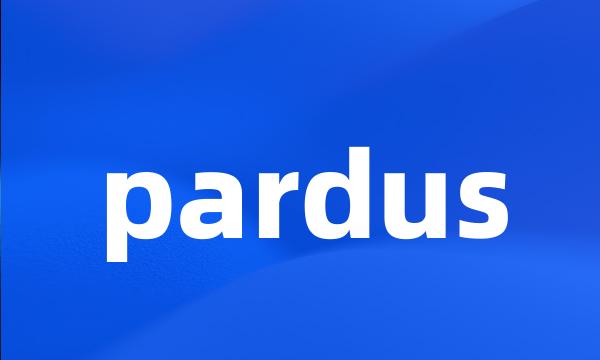 pardus