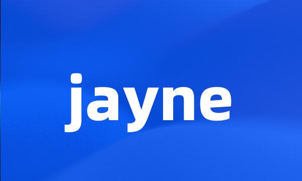 jayne