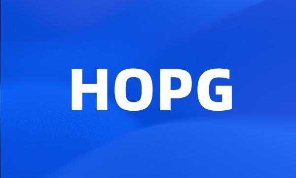 HOPG