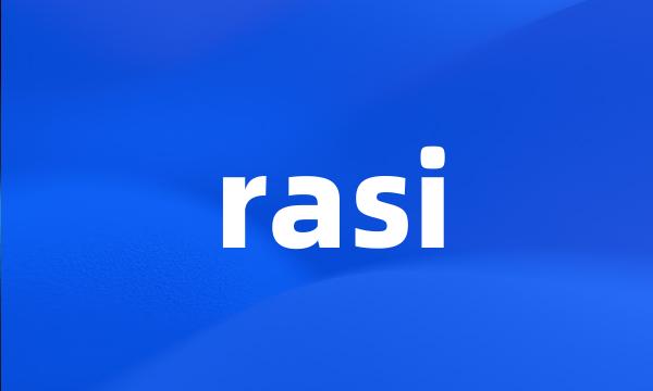 rasi