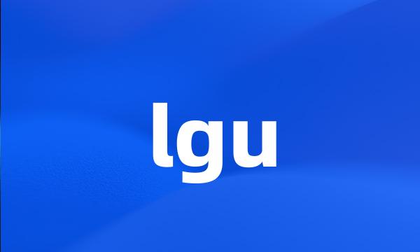 lgu