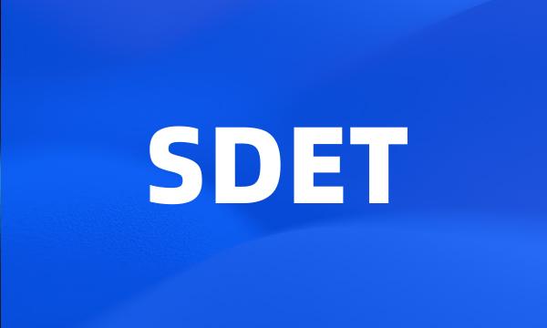 SDET