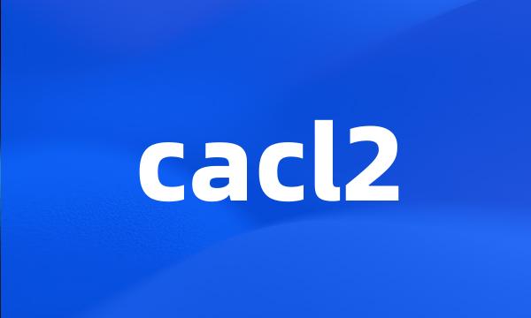 cacl2