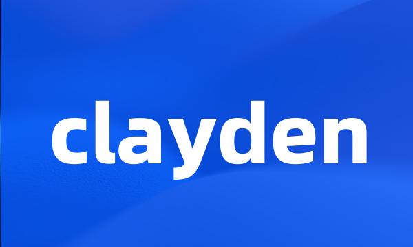 clayden