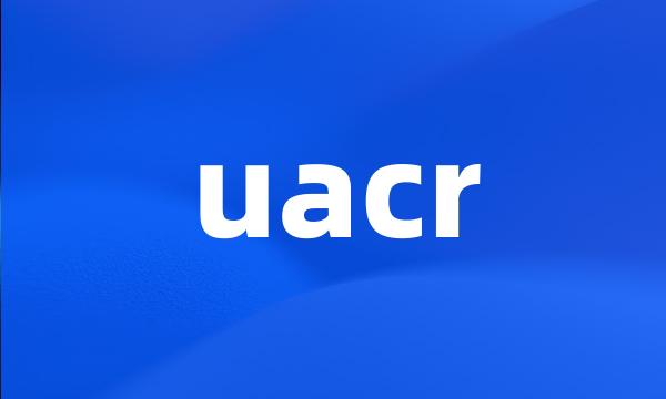 uacr