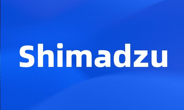 Shimadzu