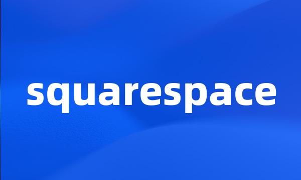 squarespace