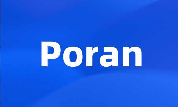 Poran