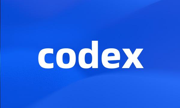 codex