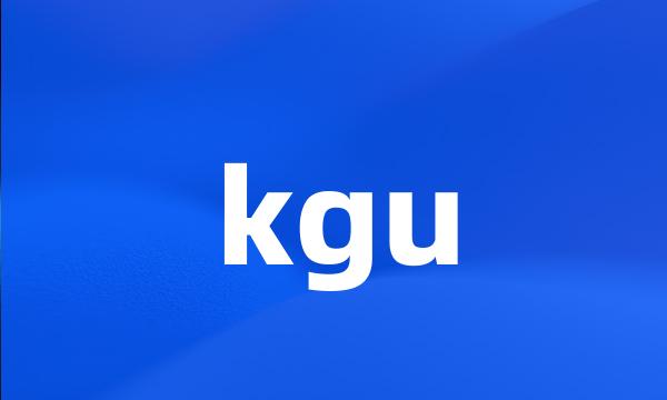 kgu