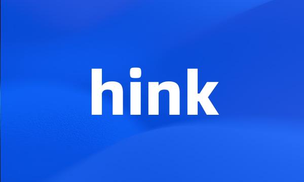 hink