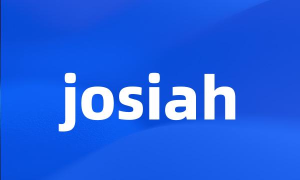 josiah