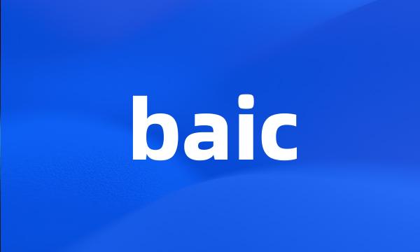 baic