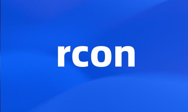 rcon