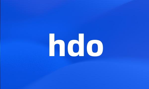 hdo