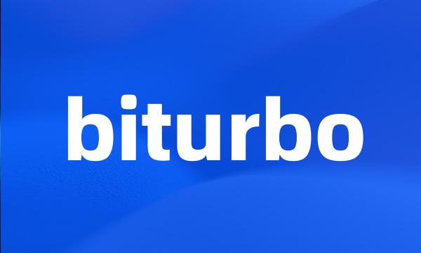 biturbo