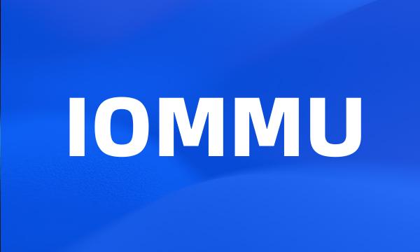 IOMMU