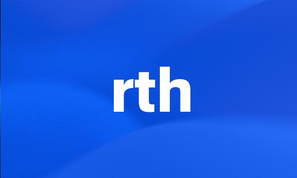 rth