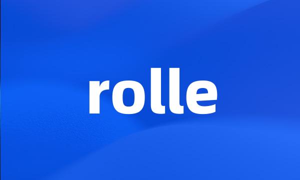 rolle