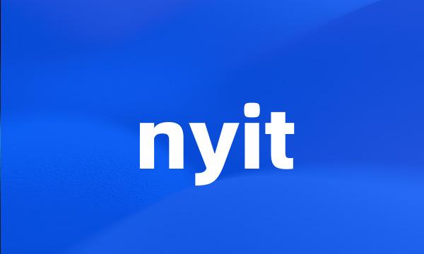 nyit