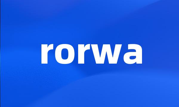 rorwa