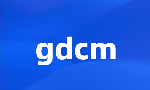 gdcm