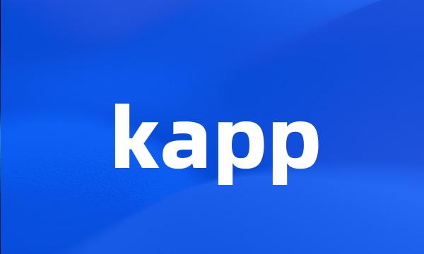 kapp