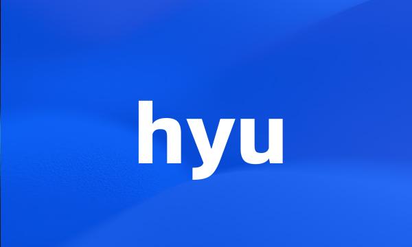 hyu