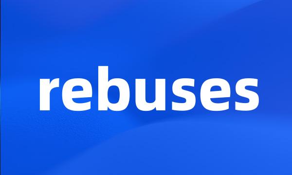 rebuses