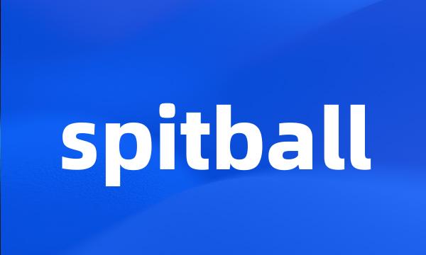 spitball