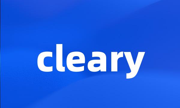 cleary