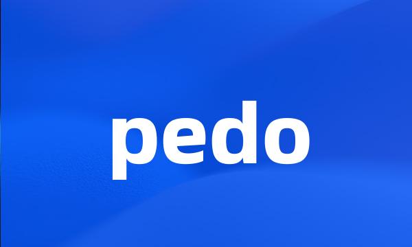 pedo