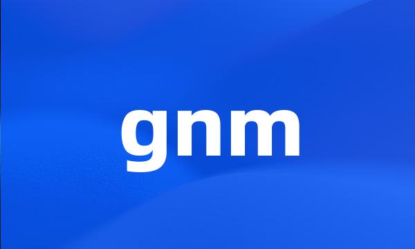 gnm