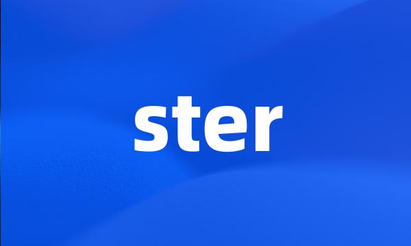 ster