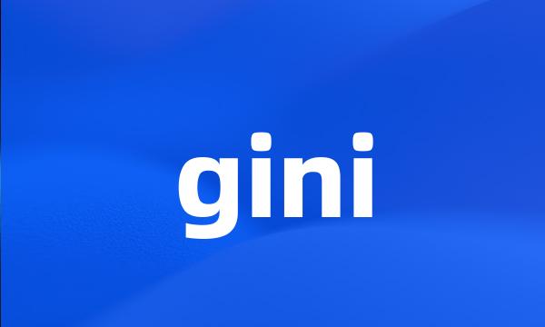 gini