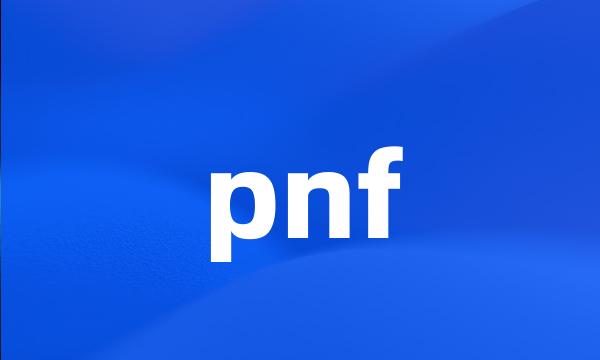 pnf