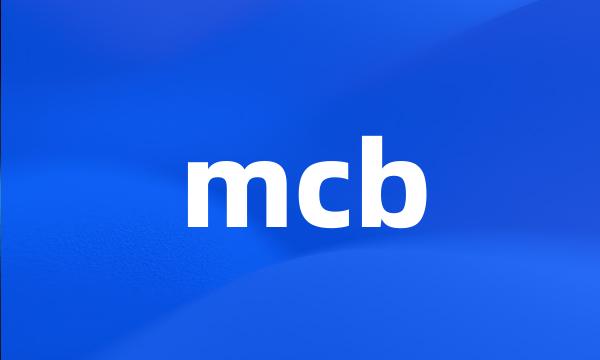 mcb