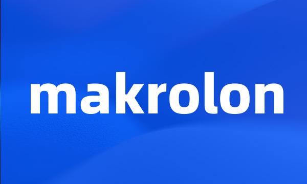 makrolon