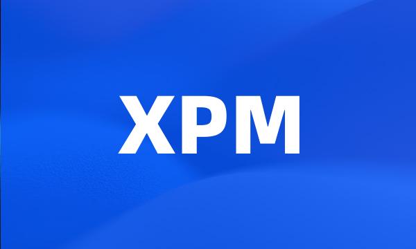 XPM