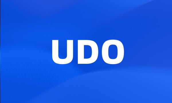 UDO