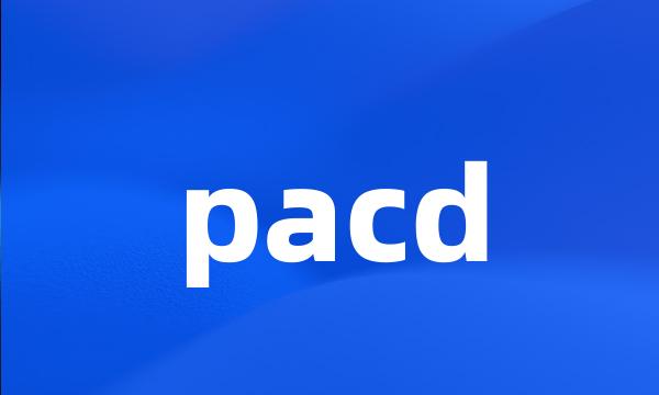 pacd