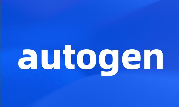 autogen