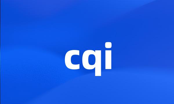 cqi