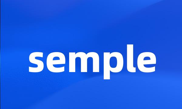 semple