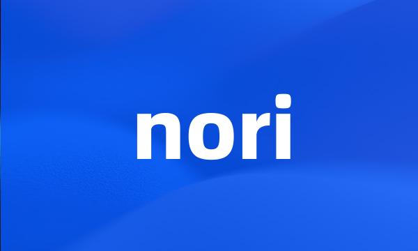 nori