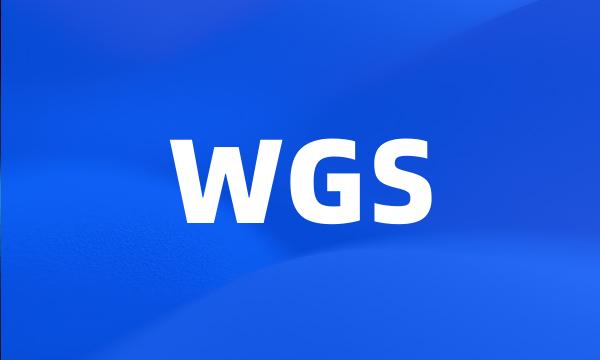 WGS